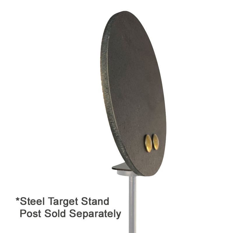 8" AR500 Knock Over Target - Rifle Rated